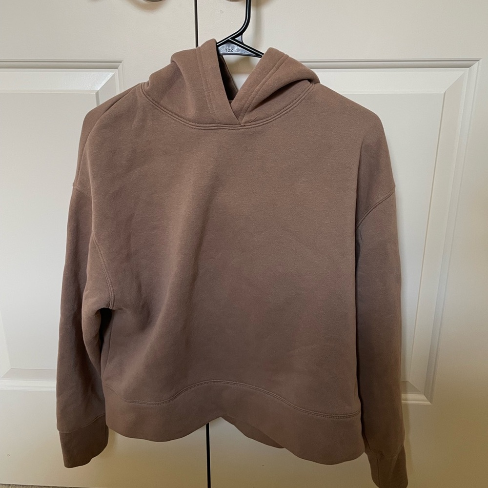 Small tan Zara hoodie